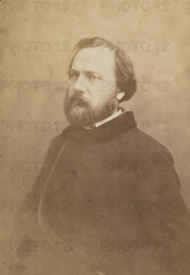Pierre Zaccone, romancier, 1855-1859. Creator: Nadar.