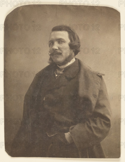 Alfred Quidant, pianist, 1855-1859. Creator: Nadar.