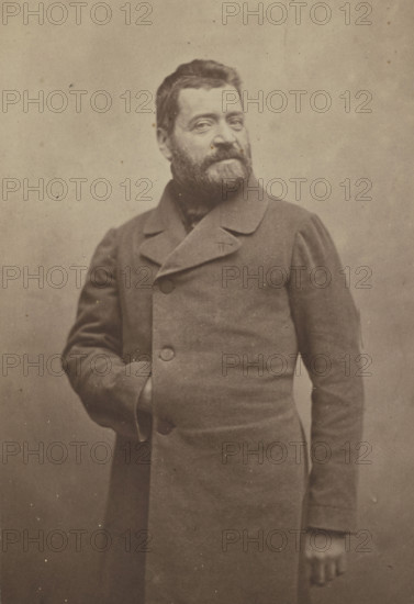 Xavier Meunier, architecte, 1855-1859. Creator: Nadar.