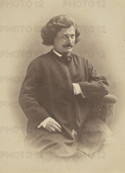 Lecomte, 1860-1862. Creator: Nadar.