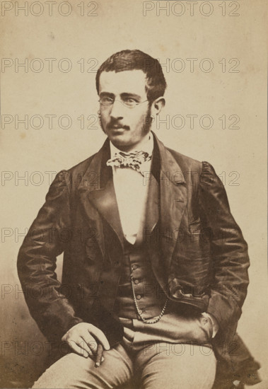 Emile Besselierie, 1854-1855. Creator: Nadar.