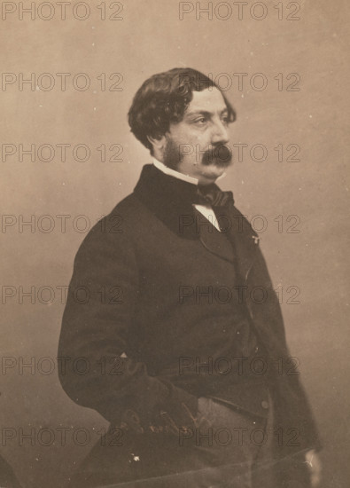 Salvador, financier, 1855-1859. Creator: Nadar.