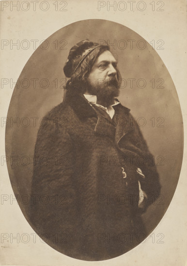 Théophile Gautier, c1856.  Creator: Nadar.
