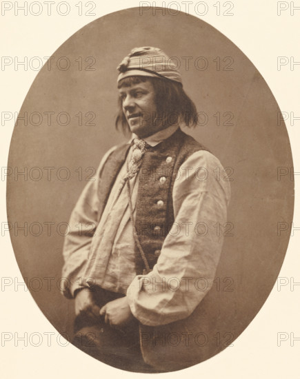 Jean-François Philibert Berthelier, comédien, 1856-1859. Creator: Nadar.