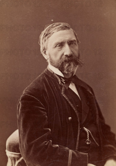 Leleux, peintre, 1861-1869. Creator: Nadar.