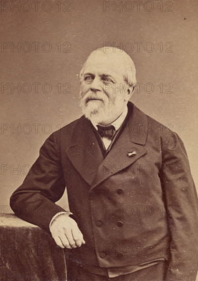 Gabriel de la Landelle, 1865-1869. Creator: Nadar.