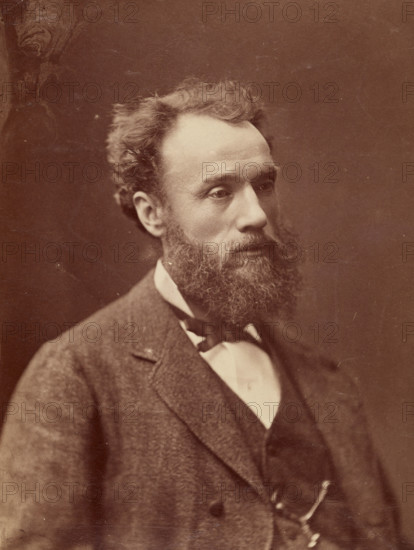 J.-P. Laurens, peintre, 1870-1879. Creator: Nadar.