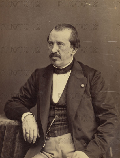 La Guéronnière, journaliste, 1861-1869. Creator: Nadar.