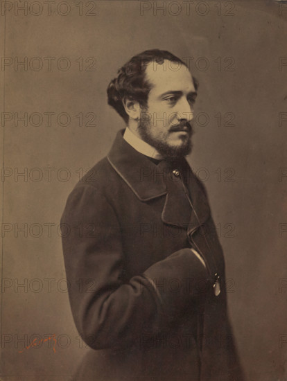 Henri de Pène, negative 1855-1859; print 1861-1869. Creator: Nadar.