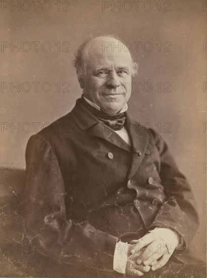 Silvestre de Sacy, negative 1860-1861; print 1870-1879. Creator: Nadar.