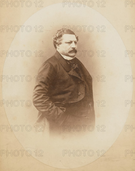 Baron Brisse, 1855-1859. Creator: Nadar.