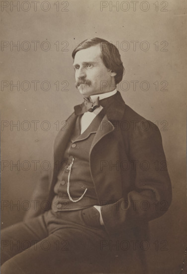 Henri Nicolle, homme de lettres, 1860-1861. Creator: Nadar.