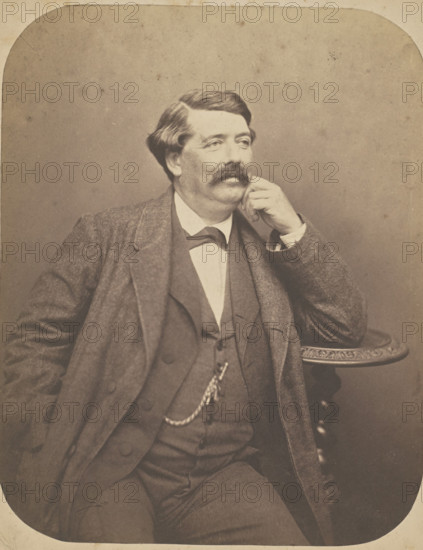 Auguste Villemessant, 1860-1861. Creator: Nadar.