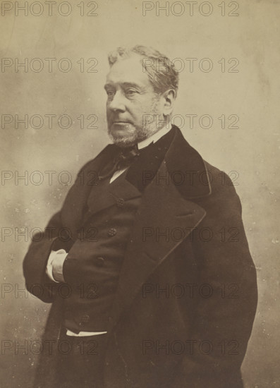 Felix Havin, Deputé, journaliste, Le Siecle, negative 1855-1859; print 1870-1879. Creator: Nadar.
