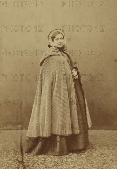 Susanne Lagier, vaudevilliste, 1860-1861. Creator: Nadar.