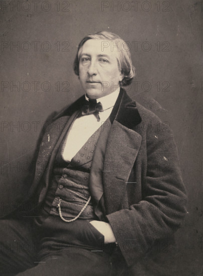 Emmanuel Arago, negative 1855-1859; print 1861-1869. Creator: Nadar.