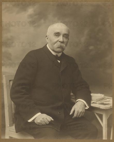 Georges Clemenceau, c1905.  Creator: Paul Nadar.