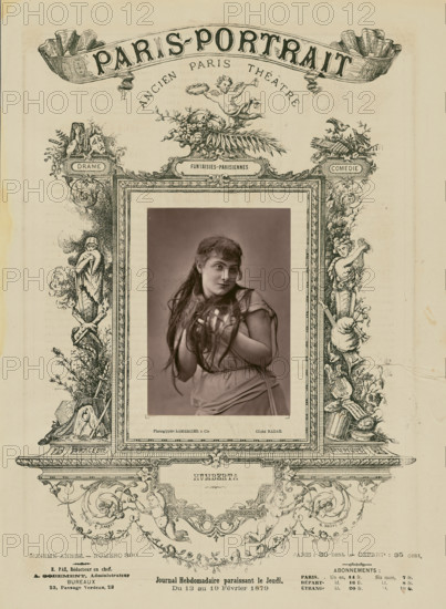 Humberta/ Fantasies Parisiennes, 1879. Creator: Paul Nadar.