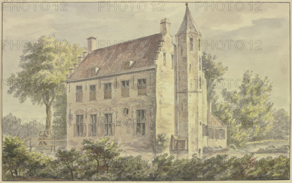 t'Huis te Altena by Delft, 1728. Creator: Abraham de Haen.