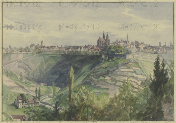Rothenburg, 19th century. Creator: Theodor Alt.