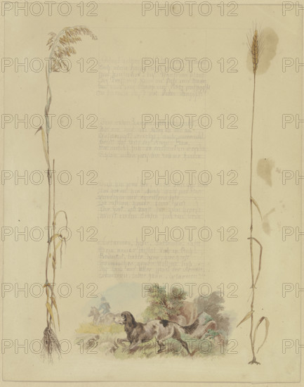 Hunting, late 19th century.  Creator: Eugen Johann Georg Klimsch.