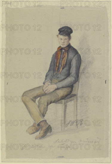 Leibold of Niederrad, 19th century. Creator: Heinrich Rumbler.