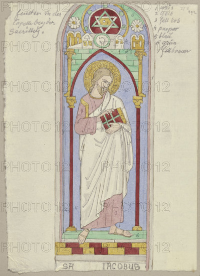 St James the Great, 1818-1843.  Creator: Johann Anton Ramboux.