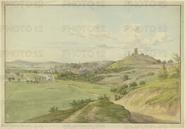 View from Wetzlar, 19th century. Creator: Heinrich Rosenkranz.