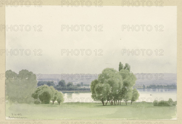 Landscape near Reichartshausen, 1863. Creator: Carl Theodor Reiffenstein.