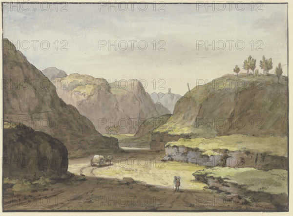 The Mühlental near Jena, c1775-1779. Creator: Georg Melchior Kraus.