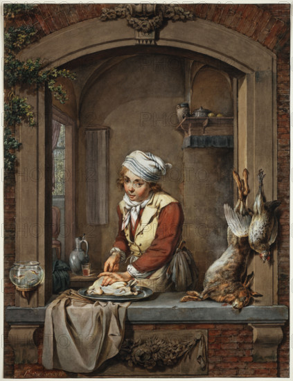 Scullery Boy, 1789. Creator: Jacobus Johannes Lauwers.
