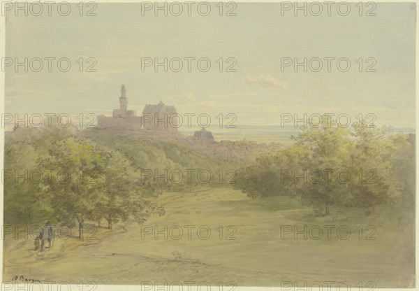 View of Kronberg,  c1840-1900. Creator: Anton Burger.