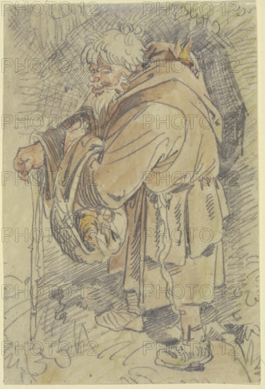 A monk, c1852-1900. Creator: Wilhelm Busch.