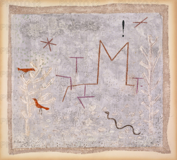 Garden Gate K., 1932. Creator: Paul Klee.
