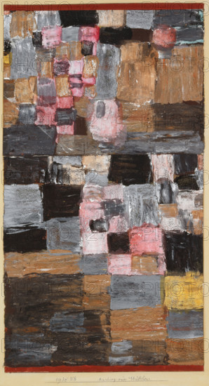 Ascent of a Little Town, 1930. Creator: Paul Klee.