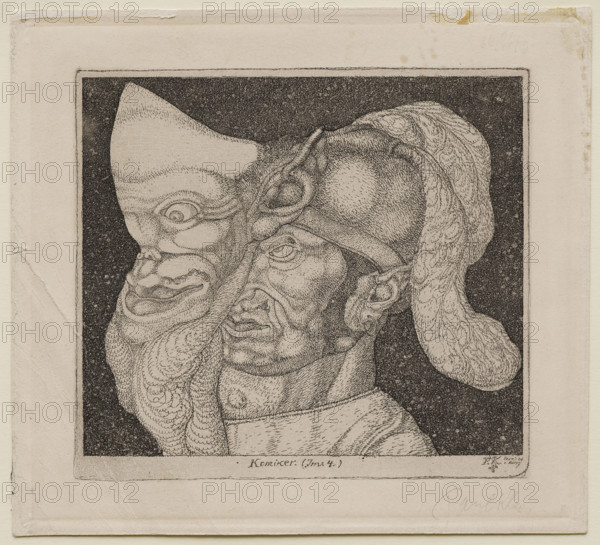 Comedian, (Invention 4), 1904. Creator: Paul Klee.