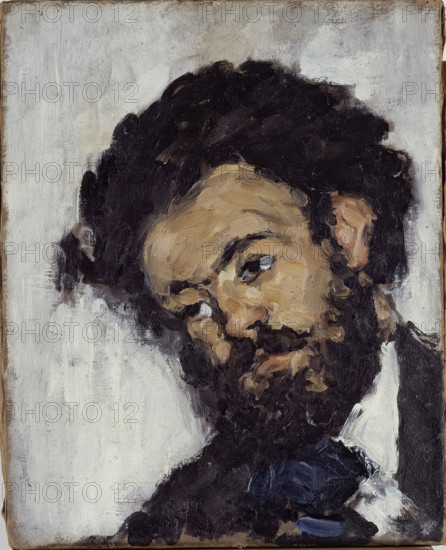 Portrait of Antoine-Fortuné Marion, c1871. Creator: Paul Cezanne.