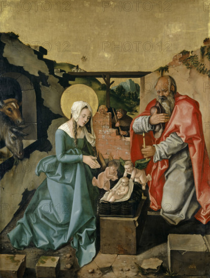 The Nativity (Basel), 1510. Creator: Hans Baldung.