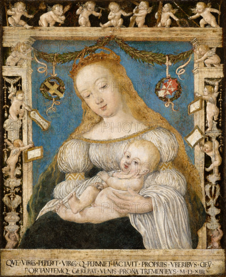 Virgin and Child, 1514. Creator: Ambrosius Holbein.