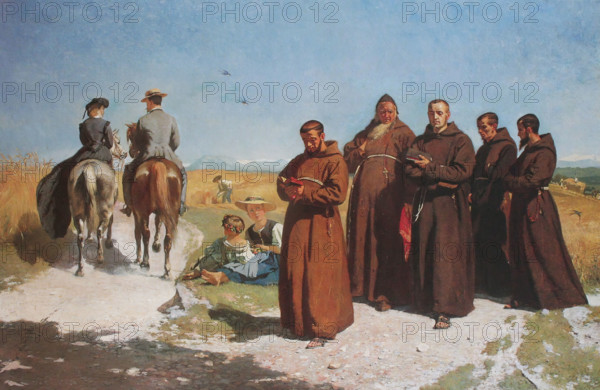 Asceticism and the Joy of Living, 1865. Creator: Frank Buchser.