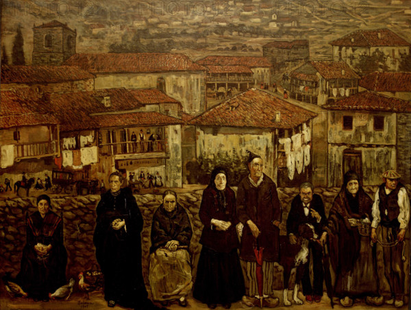'Los Autómatas', c1907.  Creator: José Gutiérrez Solana.