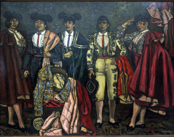 'Las senoritas toreras', 1933.  Creator: José Gutiérrez Solana.