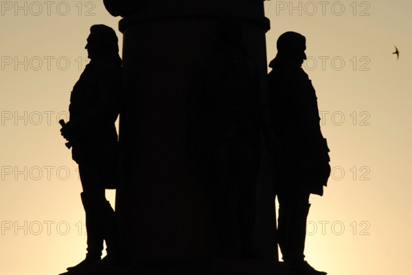 Monument to the founders of Odessa, Ekaterininskaya Square, Odessa, Ukraine, 2011.  Creator: LTL.