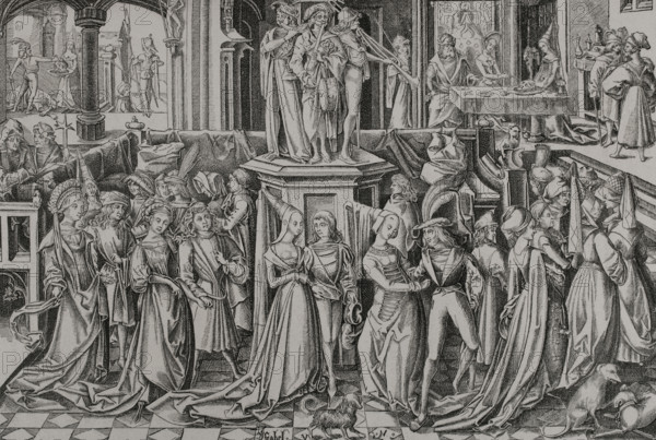 Herodias, (c. 15 BC - c. 39 AD), late 15th century, (1877). Creator: Unknown.