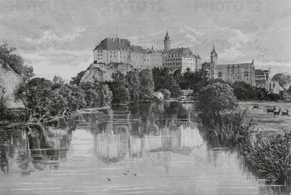 Sigmaringen Castle, Germany, 1883. Creator: Unknown.