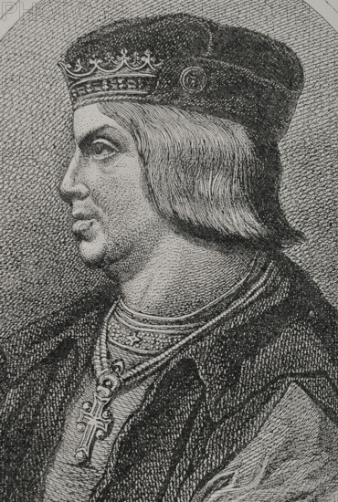 Ferdinand II of Aragon, (The Catholic), King of Aragon and Castile, c1870s.  Creator: Unknown.