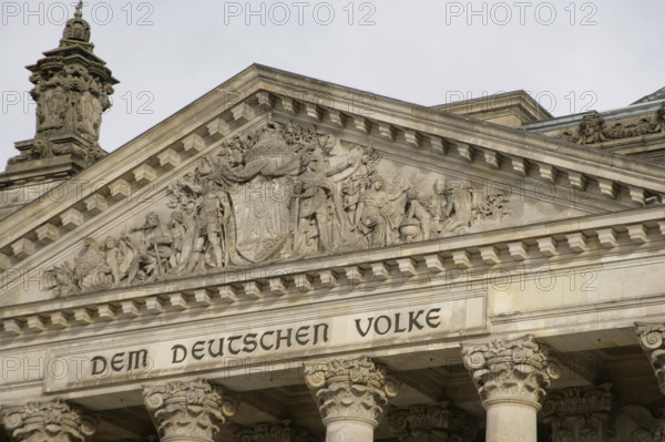 Reichstag Building, Berlin, Germany, 2025.  Creator: LTL.