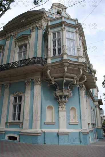 View of façade, Odessa Museum of Western and Eastern Art, Odessa, Ukraine, 2011.  Creator: LTL.