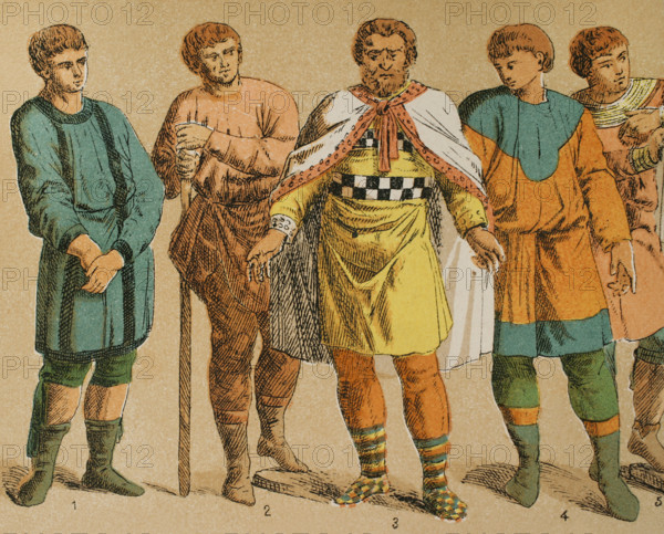 Byzantines, (400-600), Eastern Roman Empire, 1882. Creator: Unknown.