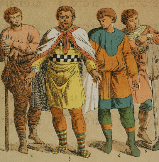 Byzantines, (400-600), Eastern Roman Empire, 1882. Creator: Unknown.